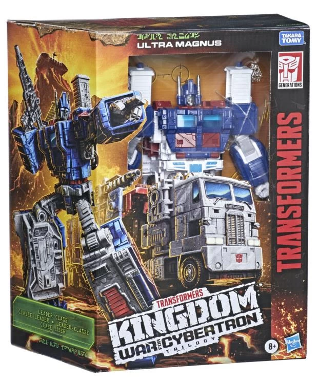 Hasbro Transformers Generations War For Cybertron: Kingdom Leader Ultra Magnus Action Figure WFC-K20 8 Hasbro Transformers Generations War For Cybertron: Kingdom Leader Ultra Magnus Action Figure WFC-K20 - Image 6