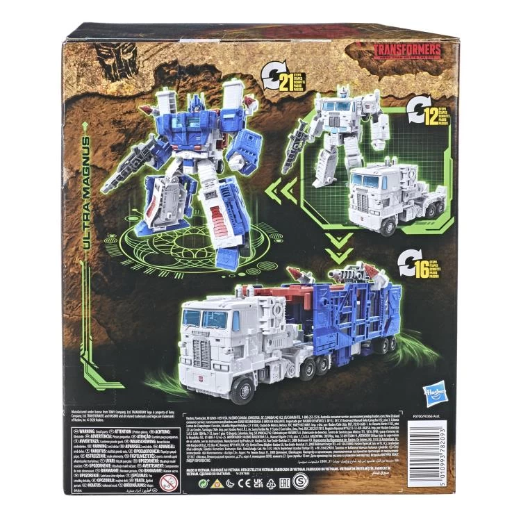 Hasbro Transformers Generations War For Cybertron: Kingdom Leader Ultra Magnus Action Figure WFC-K20 7 Hasbro Transformers Generations War For Cybertron: Kingdom Leader Ultra Magnus Action Figure WFC-K20 - Image 5