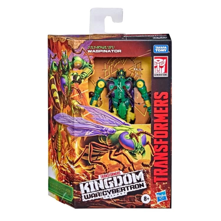 Hasbro Transformers Generations War For Cybertron: Kingdom Deluxe Waspinator Action Figure WFC-K34 5 Hasbro Transformers Generations War For Cybertron: Kingdom Deluxe Waspinator Action Figure WFC-K34 - Image 3