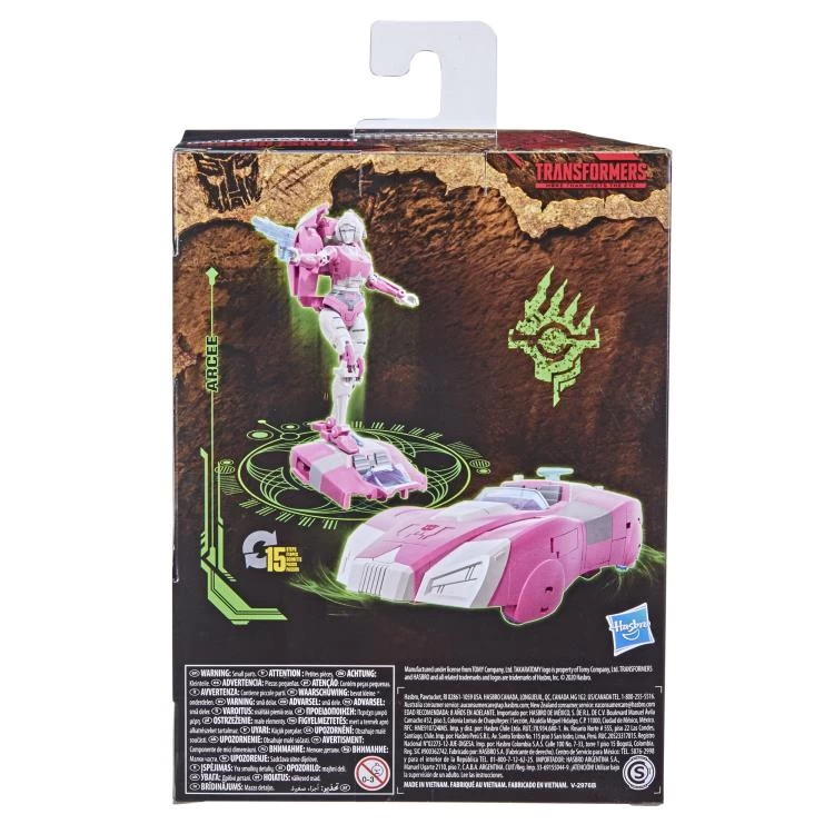 Hasbro Transformers Generations War For Cybertron: Kingdom Deluxe Arcee Action Figure WFC-K17 6 Hasbro Transformers Generations War For Cybertron: Kingdom Deluxe Arcee Action Figure WFC-K17 - Image 4