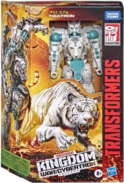 Hasbro Transformers Generations War For Cybertron: Kingdom Voyager Tigatron Action Figure WFC-K35 -Toy Shop 5010993792405