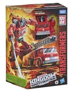 Hasbro Transformers Generations War For Cybertron: Kingdom Voyager Inferno Action Figure WFC-K19 -Toy Shop 5010993792412f