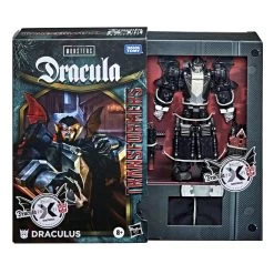 Hasbro Transformers Universal Monsters Dracula Collaborative Draculus Action Figure -Toy Shop 5010993860166z