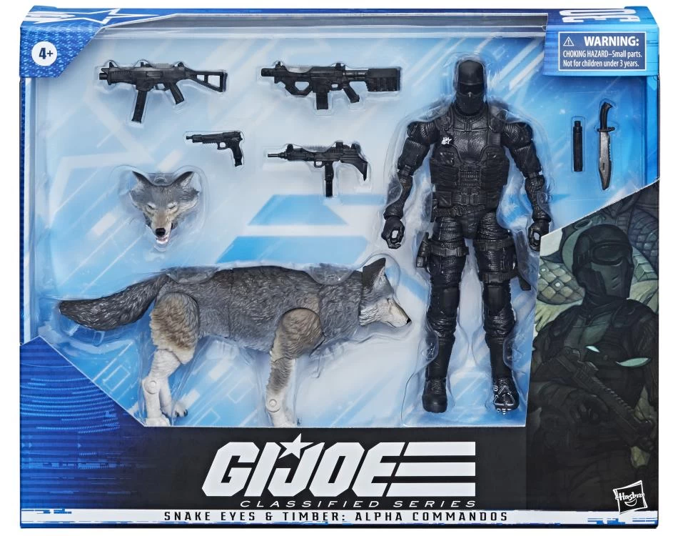 Hasbro G.I. Joe Classified Series #30 Snake Eyes And Timber: Alpha Commandos Action Figure 11 Hasbro G.I. Joe Classified Series #30 Snake Eyes And Timber: Alpha Commandos Action Figure - Image 9