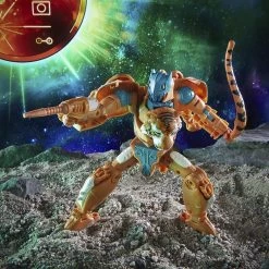 Hasbro Transformers Generations War For Cybertron Golden Disk Collection Voyager Mutant Tigatron Action Figure Exclusive -Toy Shop 5010993919574c