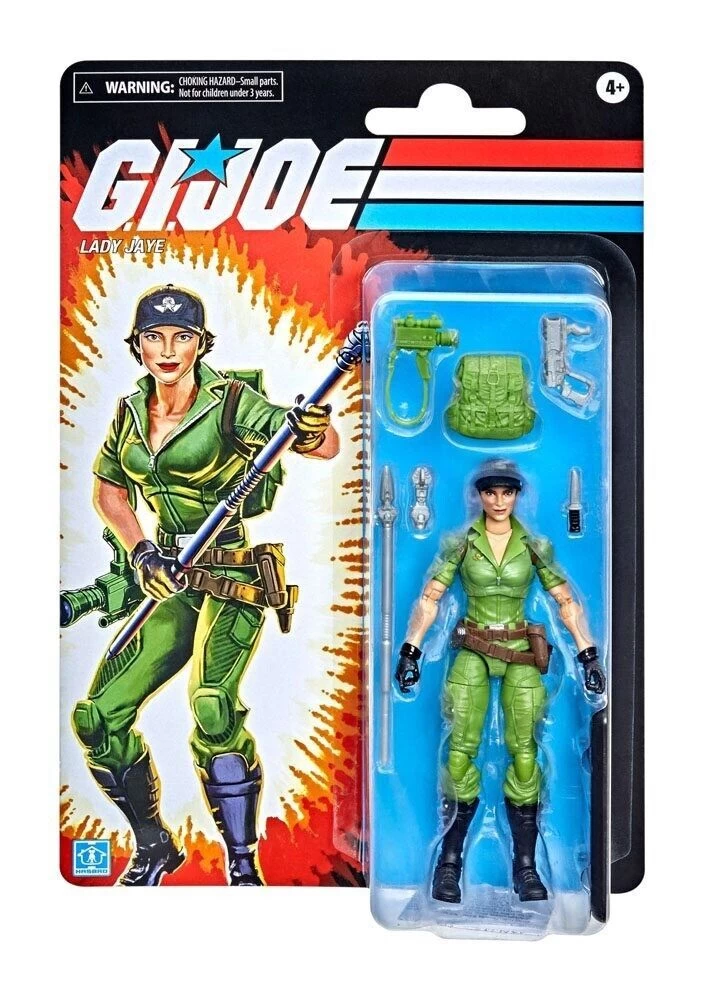 Hasbro Retro G.I. JoeLady Jade Walmart Exclusive 6" Action Figure 4 Hasbro Retro G.I. JoeLady Jade Walmart Exclusive 6" Action Figure - Image 2