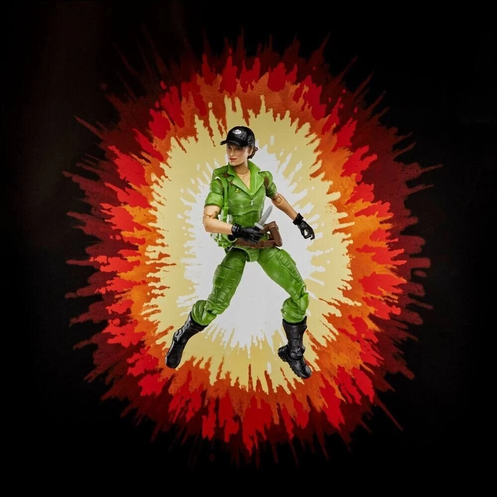 Hasbro Retro G.I. JoeLady Jade Walmart Exclusive 6" Action Figure 6 Hasbro Retro G.I. JoeLady Jade Walmart Exclusive 6" Action Figure - Image 4