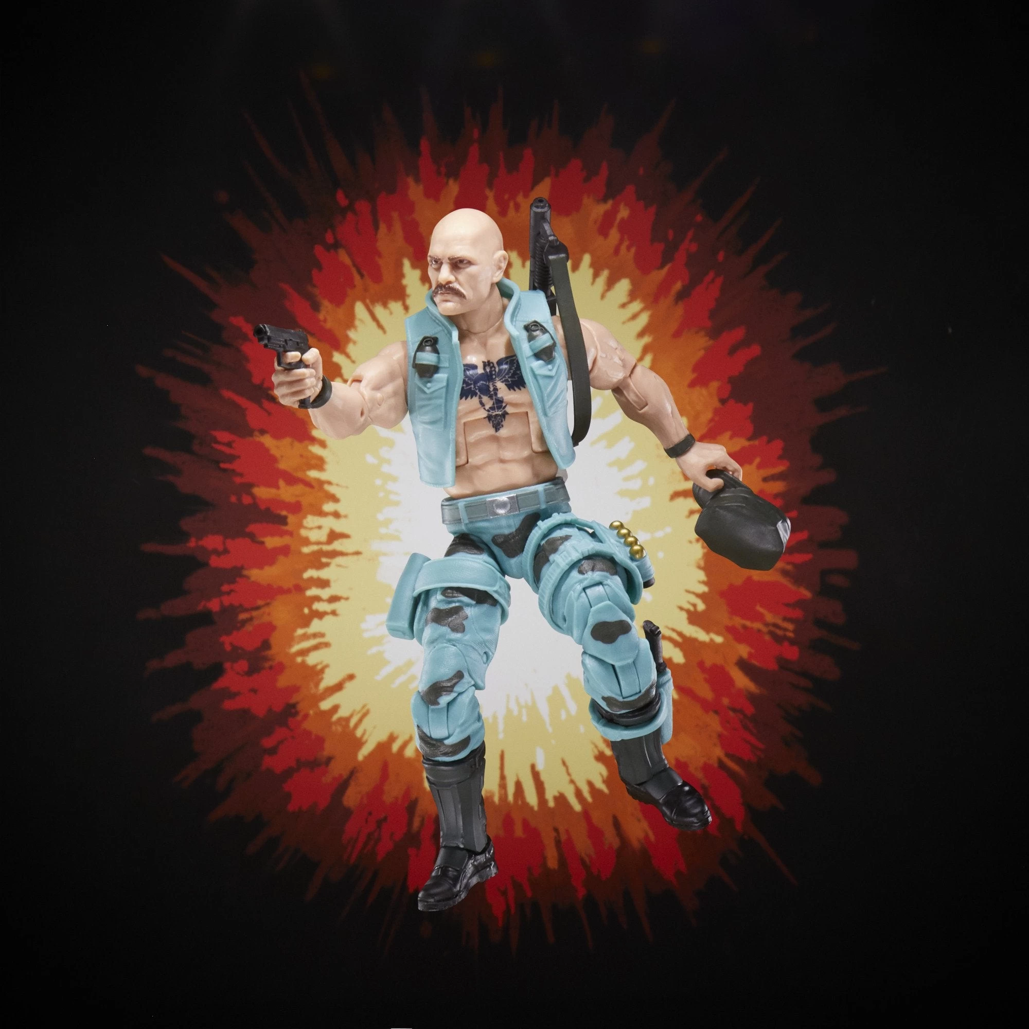 Hasbro Retro G.I. Joe Gung-Ho Walmart Exclusive Action Figure 3 Hasbro Retro G.I. Joe Gung-Ho Walmart Exclusive Action Figure - Image 2