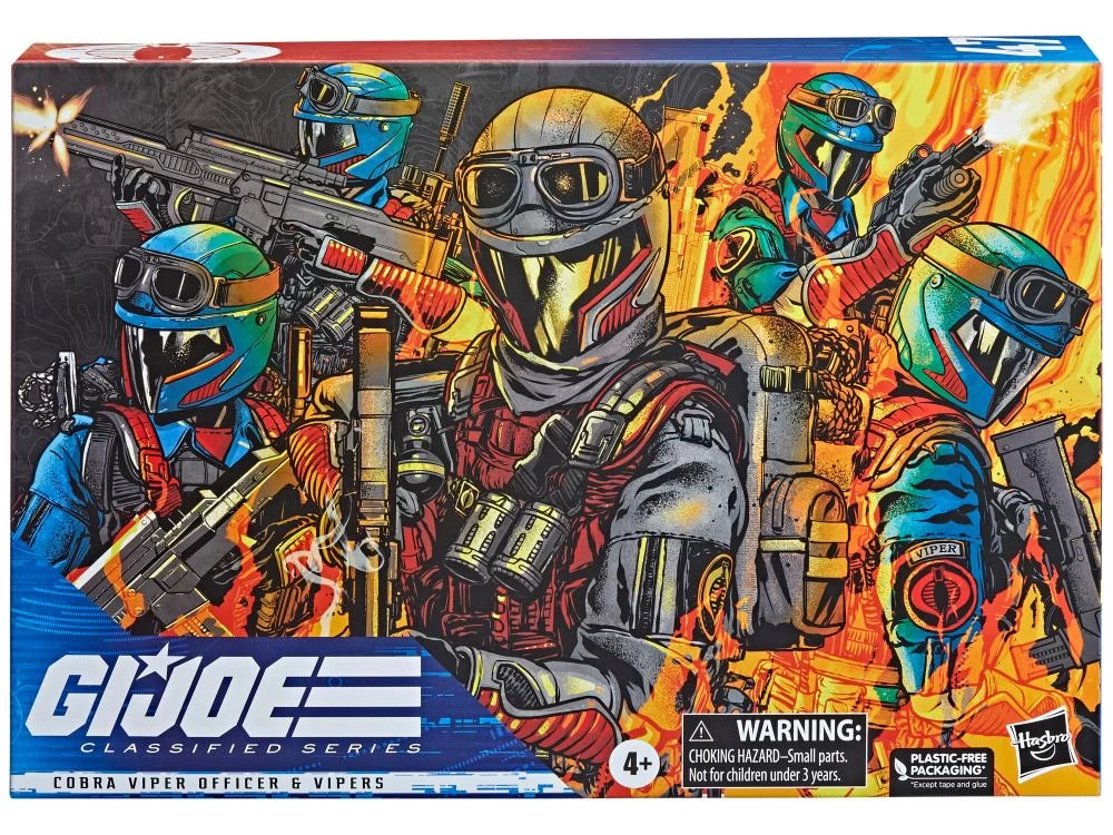 Hasbro G.I. Joe Classified Series Cobra Viper Officer And Vipers Action Figure Troop Builder 3 Pack 6 Hasbro G.I. Joe Classified Series Cobra Viper Officer And Vipers Action Figure Troop Builder 3 Pack - Image 4