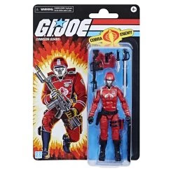 Hasbro Classified Retro G.I. Joe Crimson Guard Exclusive Action Figure -Toy Shop 5010993973453b