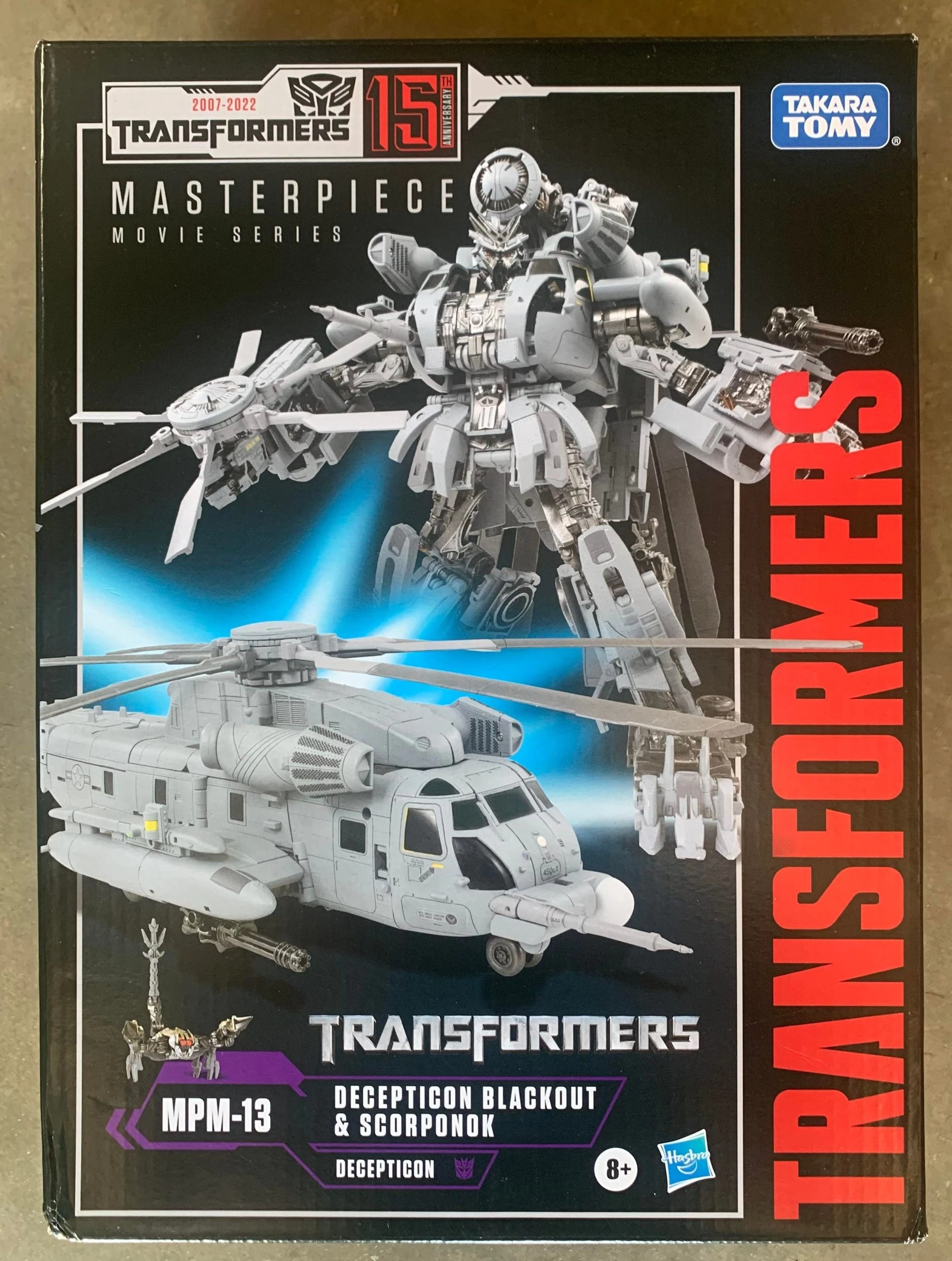 Takara Transformers Masterpiece Movie Series MPM-13 Blackout And Scorponok Action Figure 11 Takara Transformers Masterpiece Movie Series MPM-13 Blackout And Scorponok Action Figure - Image 9