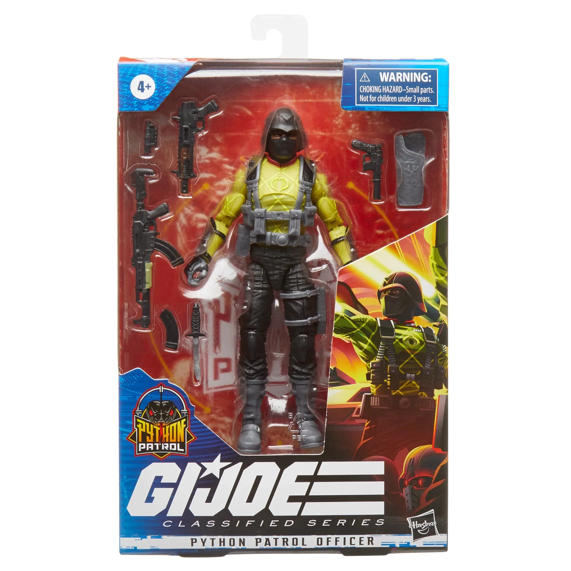 Hasbro G.I. Joe Classified Series Python Patrol Officer Action Figure 7 Hasbro G.I. Joe Classified Series Python Patrol Officer Action Figure - Image 5
