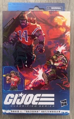 Hasbro G.I. Joe Classified Series David L. Bazooka Katzenbogen Action Figure -Toy Shop 5010994100469