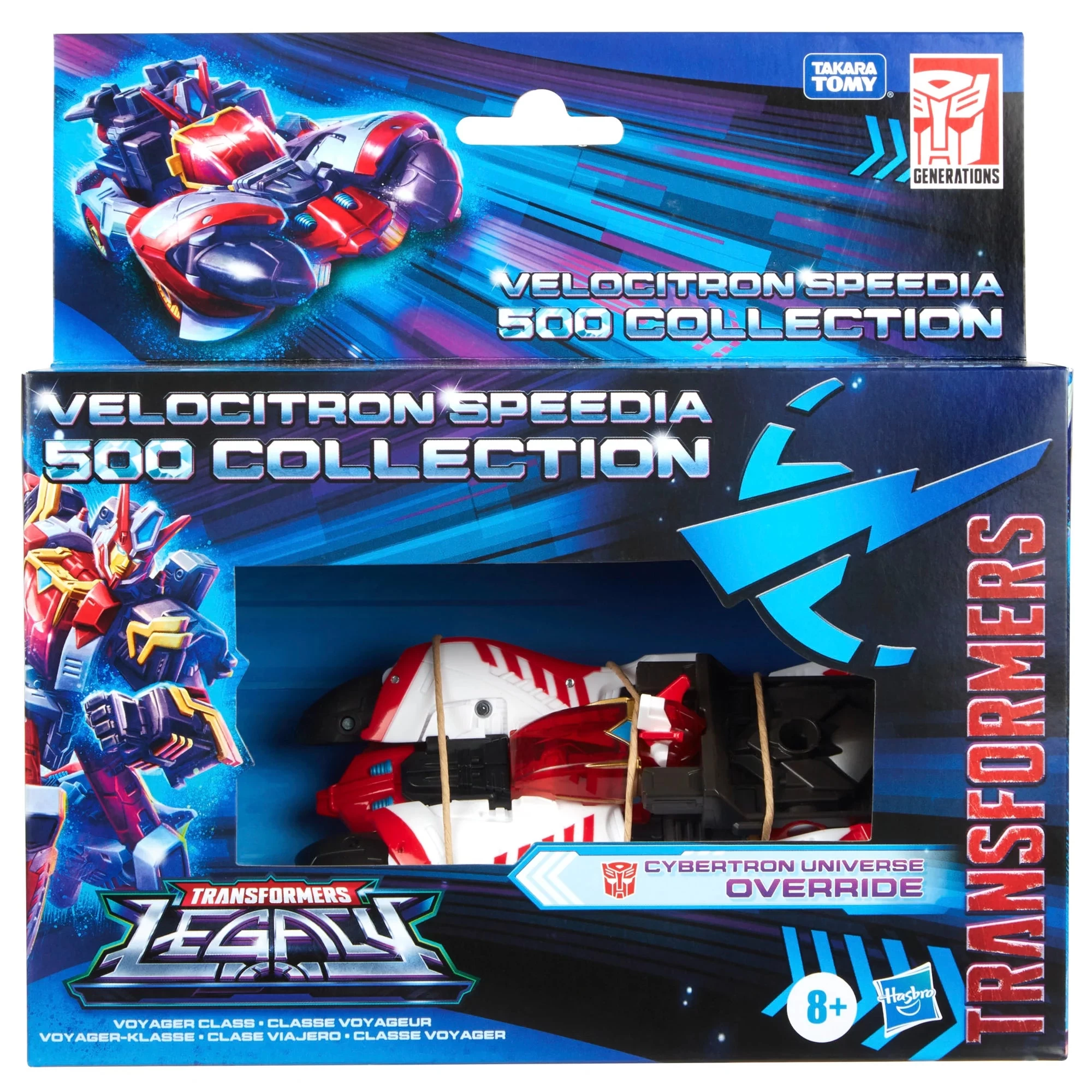 Hasbro Transformers Legacy Velocitron Speedia 500 Collection Voyager Override Action Figure 6 Hasbro Transformers Legacy Velocitron Speedia 500 Collection Voyager Override Action Figure - Image 4