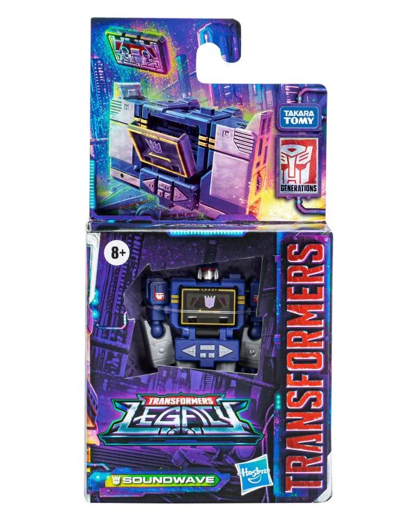Hasbro Transformers Generations Legacy Core Class Soundwave Action Figure 5 Hasbro Transformers Generations Legacy Core Class Soundwave Action Figure - Image 3