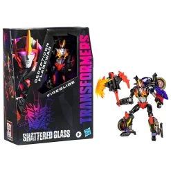 Hasbro Transformers Generations Shattered Glass Deluxe Flamewar Action Figure -Toy Shop 5010994183110c
