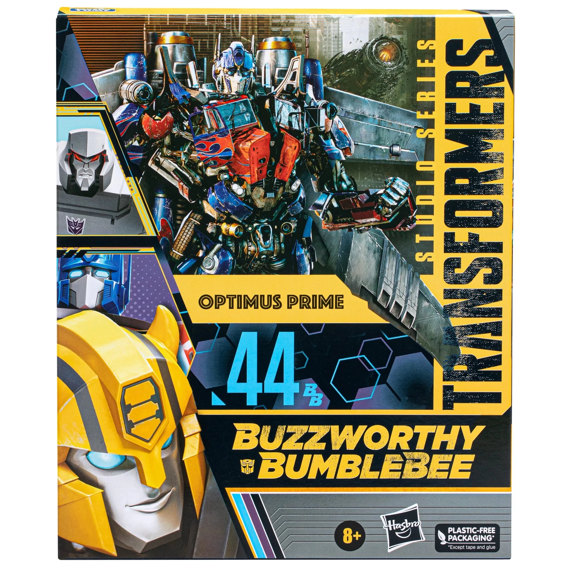 Hasbro Transformers Studio Series Buzzworthy Bumblebee Optimus Prime Action Figure 6 Hasbro Transformers Studio Series Buzzworthy Bumblebee Optimus Prime Action Figure - Image 4