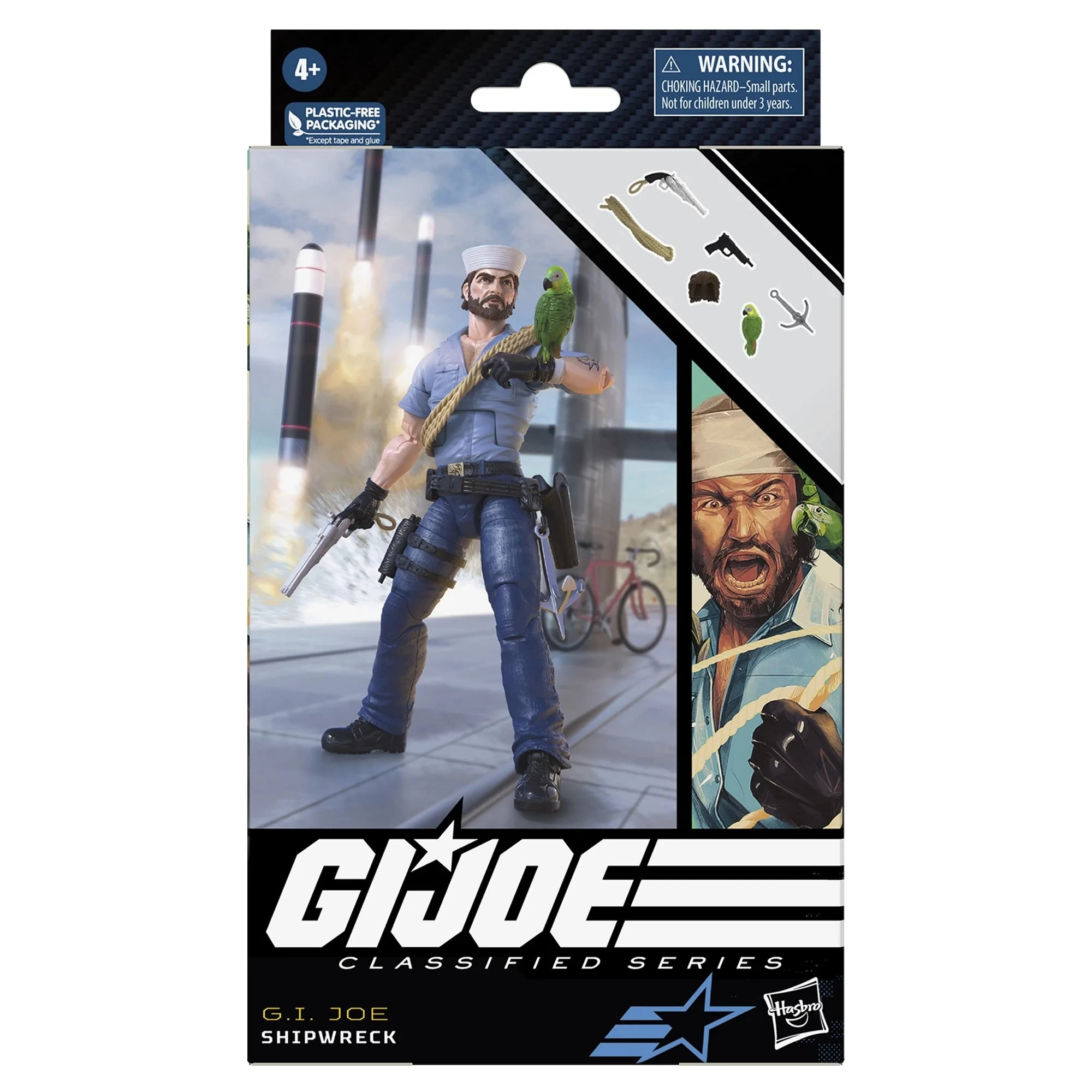 Hasbro G.I. Joe Classified Series Shipwreck Action Figure 7 Hasbro G.I. Joe Classified Series Shipwreck Action Figure - Image 5