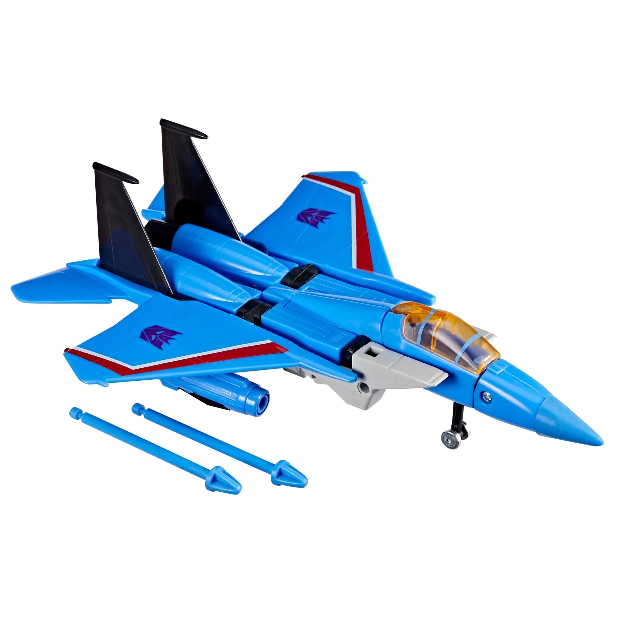 Hasbro Transformers The Movie Retro Decepticon Warrior Thundercracker Action Figure 4 Hasbro Transformers The Movie Retro Decepticon Warrior Thundercracker Action Figure - Image 2