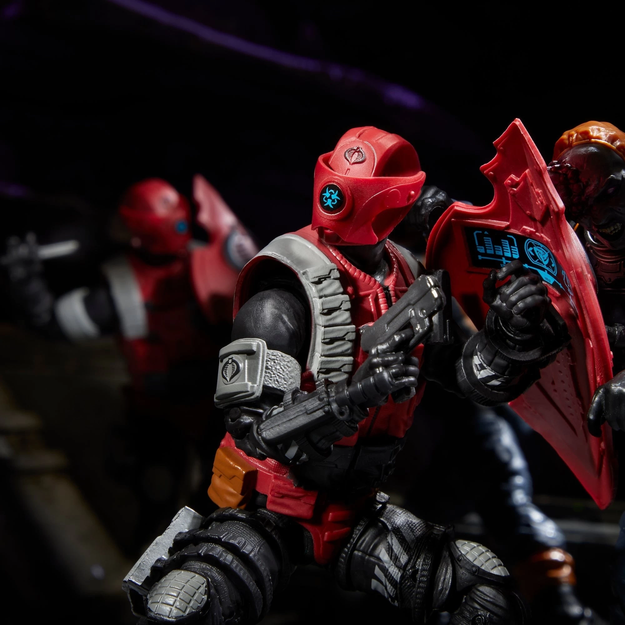 Hasbro G.I. Joe Classified Series #91 Cobra Crimson Alley Viper Action Figure 8 Hasbro G.I. Joe Classified Series #91 Cobra Crimson Alley Viper Action Figure - Image 6