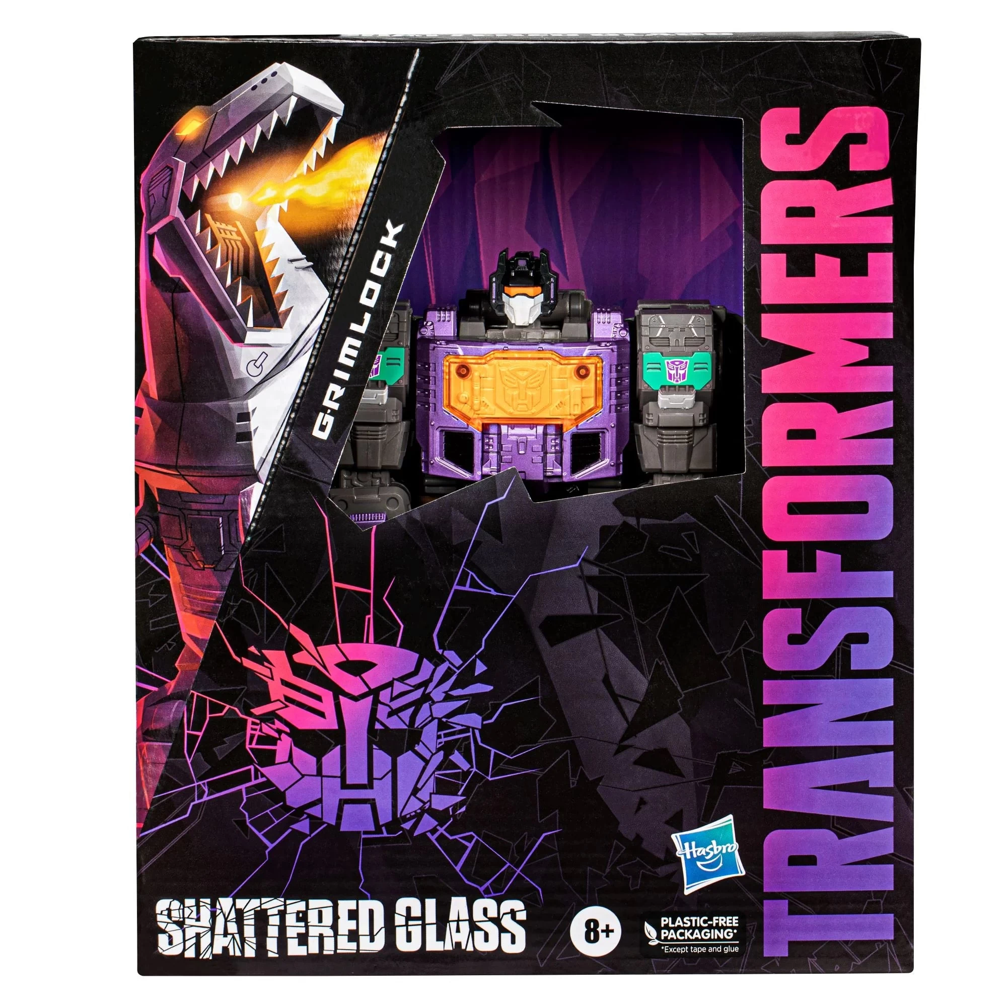 Hasbro Transformers Generations Shattered Glass Leader Class Grimlock Action Figure 14 Hasbro Transformers Generations Shattered Glass Leader Class Grimlock Action Figure - Image 12