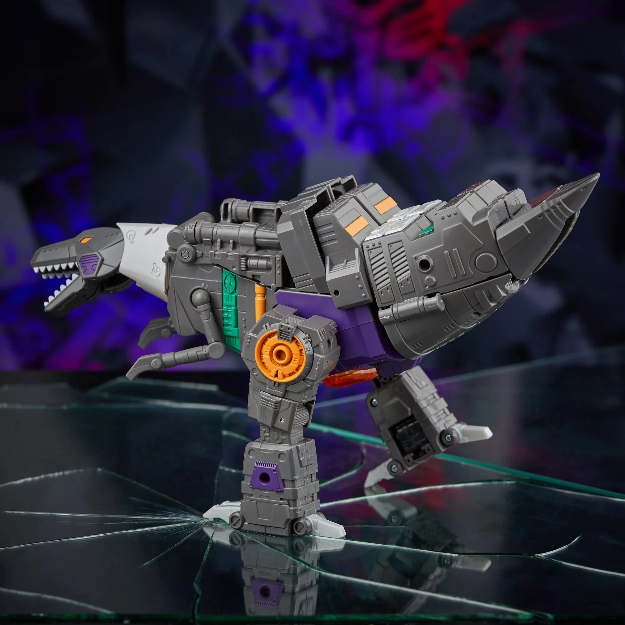 Hasbro Transformers Generations Shattered Glass Leader Class Grimlock Action Figure 11 Hasbro Transformers Generations Shattered Glass Leader Class Grimlock Action Figure - Image 9