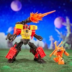 Hasbro Transformers Generations Legacy Evolution Armada Universe Powerlinx Hot Shot And Jolt Action Figure Exclusive -Toy Shop 5010996138842e