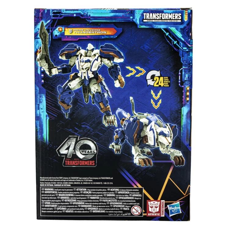 Hasbro Transformers Generations Legacy United Voyager Prime Universe Thundertron Action Figure 16 Hasbro Transformers Generations Legacy United Voyager Prime Universe Thundertron Action Figure - Image 14