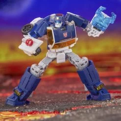 Hasbro Transformers Generations Legacy United Deluxe Rescue Bots Universe Autobot Chase Action Figure -Toy Shop 5010996195845c