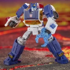 Hasbro Transformers Generations Legacy United Deluxe Rescue Bots Universe Autobot Chase Action Figure -Toy Shop 5010996195845d