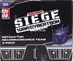 Hasbro Transformers Generations War For Cybertron: Siege Refraktor (Reflector) Reconnaissance Team 3-Pack Action Figures Exclusive -Toy Shop 630509825226ab