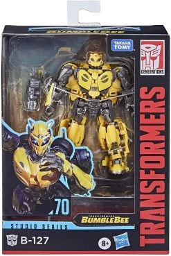 Hasbro Transformers Generations Studio Series #70 Deluxe Bumblebee B-127 Action Figure 15 Hasbro Transformers Generations Studio Series #70 Deluxe Bumblebee B-127 Action Figure -Toy Shop 630509984558g