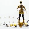 Bandai LOOSE Yellow From S.H. Figuarts Power Rangers Super Samurai Metallic Coating Deluxe Action Figure Set SDCC 2013 -Toy Shop LOS19