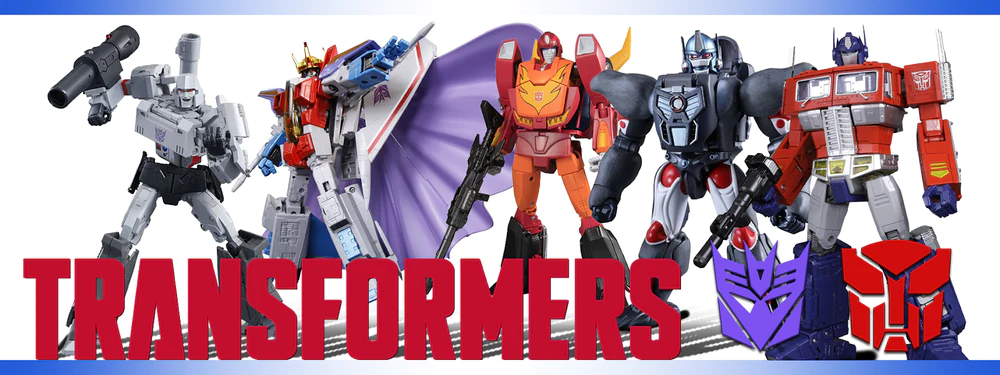 Front Page -Toy Shop banner transformers